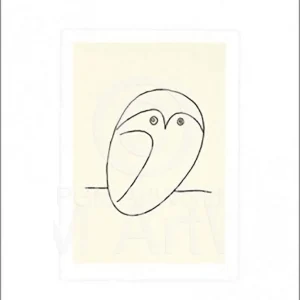 Kunstdruck Pablo Picasso - Le Hibou 50x60cm