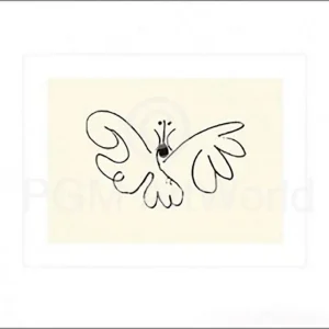 Kunstdruck Pablo Picasso - Le Papillon 50x60cm