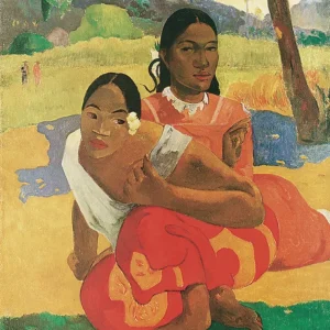 Kunstdruck Paul Gauguin - Deux Tahitiennes 50x70cm