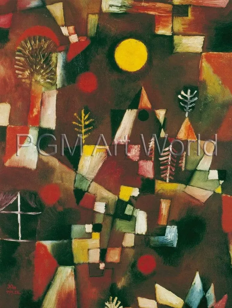 Kunstdruck Paul Klee - Der Vollmond 60x80cm