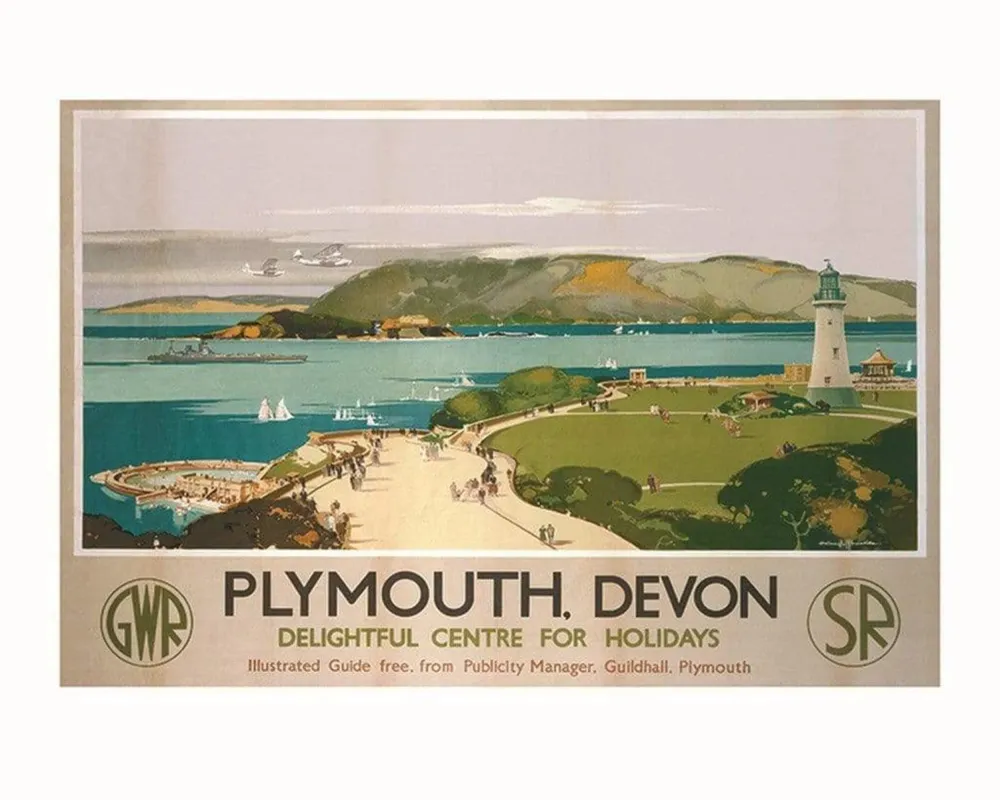 Kunstdruck Plymouth 3 40x50cm