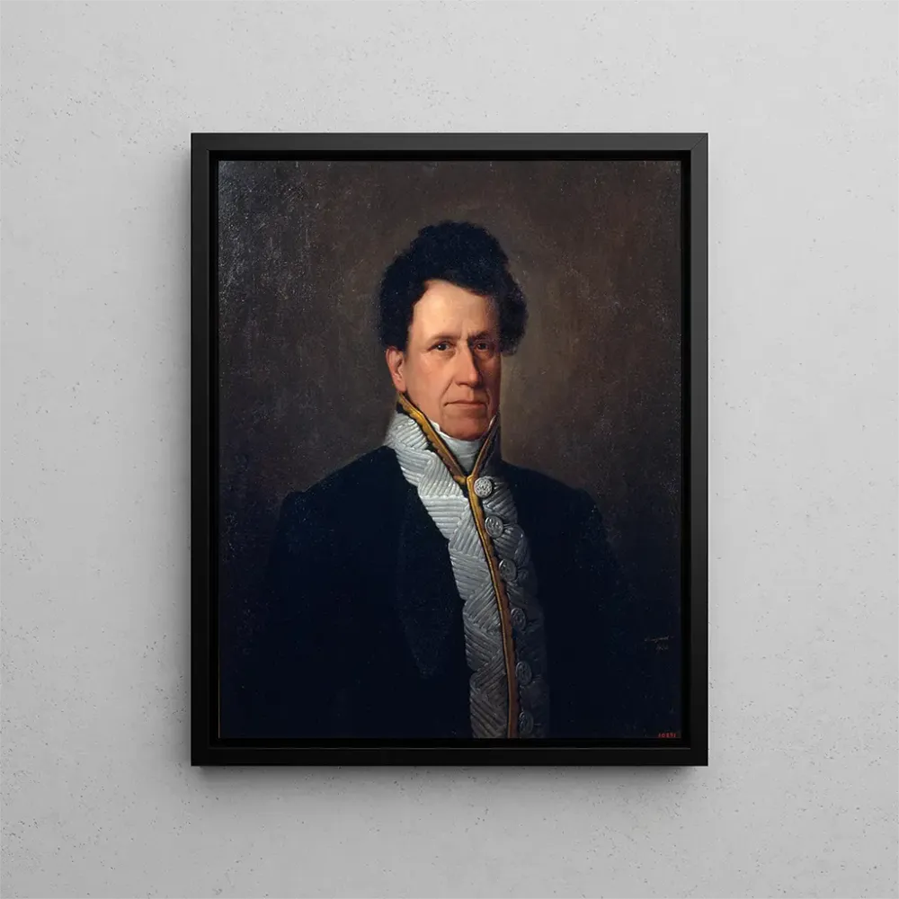 Kunstdruck Portrait de Manuel M. Gutiérrez - Antonio Marí Esquivel