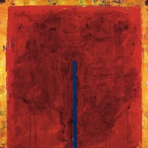 Kunstdruck Ralf Bohnenkamp - Contrasting Red 98x98cm