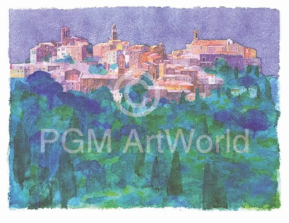 Kunstdruck Ralf Westphal - Montepulciano / Toskana 90x70cm