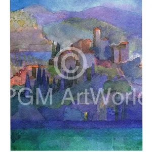 Kunstdruck Ralf Westphal - Pietrabuona, Toskana 30x40cm