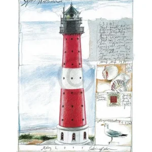 Kunstdruck Sabine Gerke - Sylt / Hörnum 40x50cm