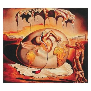 Kunstdruck Salvador Dali - Geopoliticus 50x40cm
