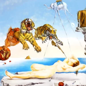 Kunstdruck Salvador Dali - Une seconde avant l'eveil 60x80cm