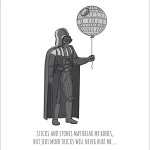 Kunstdruck Star Wars - Jedi MinTricks 30x40cm