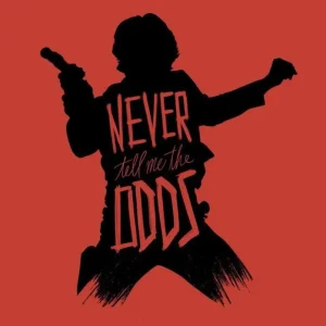 Kunstdruck Star Wars - Silhouette Quotes Han Solo 40x50cm