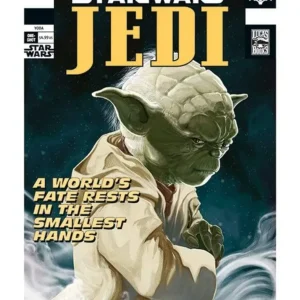 Kunstdruck Star Wars - Yoda Worlds Fate 50x70cm