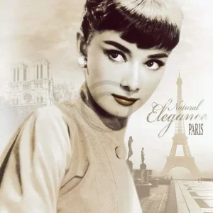 Kunstdruck Tashimoto - Natural Elegance - Paris 60x80cm
