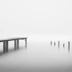 Kunstdruck Tom Weber - Waves Silence I 90x70cm