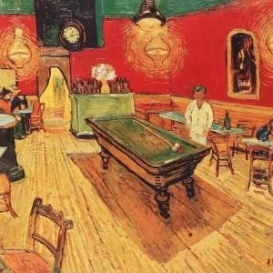 Kunstdruck Vincent Van Gogh - Caffe di notte 80x60cm