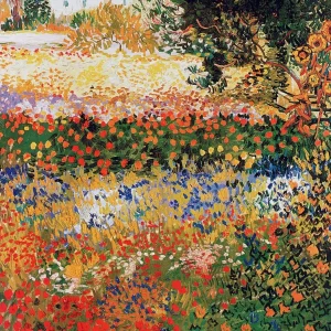 Kunstdruck Vincent Van Gogh - Giardino fiorito 60x80cm