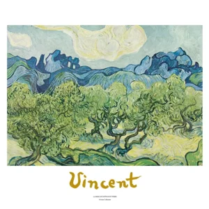 Kunstdruck Vincent Van Gogh - Landscapes olive trees 70x50cm