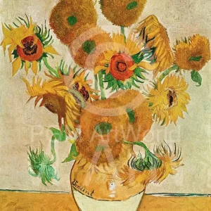 Kunstdruck Vincent Van Gogh - Sunflowers 50x70cm