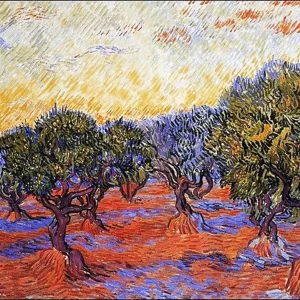 Kunstdruck Vincent Van Gogh - Uliveto 30x24cm