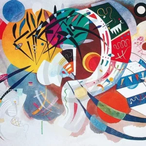 Kunstdruck Wassily Kandinsky - Dominant curve 100x70cm