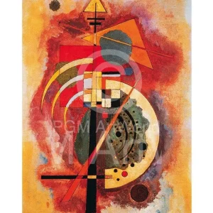 Kunstdruck Wassily Kandinsky - Hommage Grohmann 40x50cm