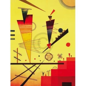 Kunstdruck Wassily Kandinsky - Structure joyeuse 60x80cm