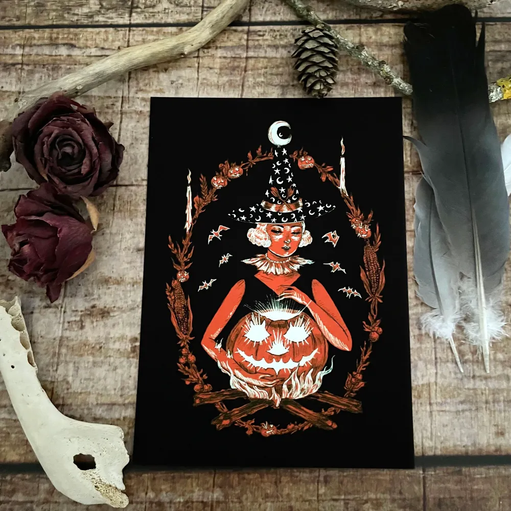Kunstdruck Witching - Art Print Mary Syring