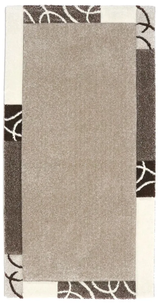 Kurzflor Teppich 150 x 80 cm Teppichbrücke