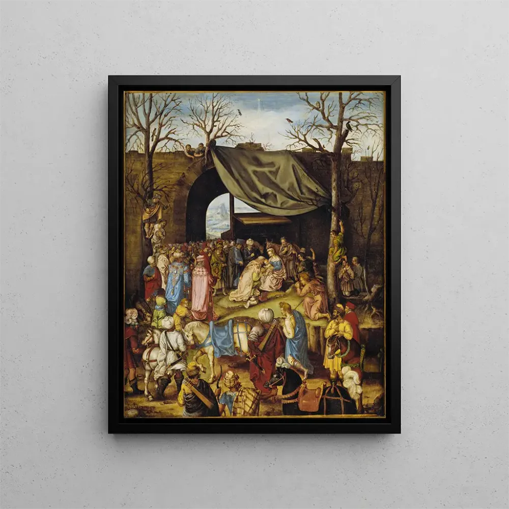 L'Adoration des Mages - Anonyme | Kunstdruck