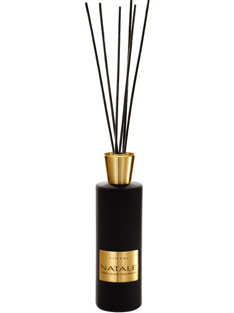LINARI NATALE Diffusor Raumduft 500ml mit Kapillarstäbchen Set