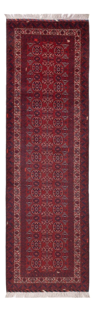 Läufer Afghan - Buchara - 285 x 82 cm - rot