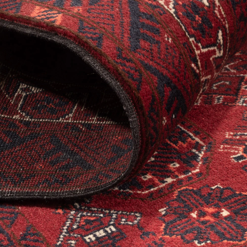 Läufer Afghan - Buchara - 285 x 82 cm - rot
