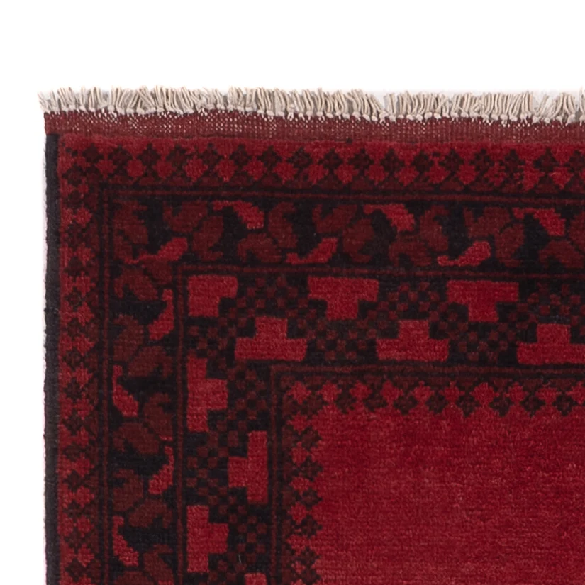 Läufer Afghan - Filpa - 293 x 80 cm - rot