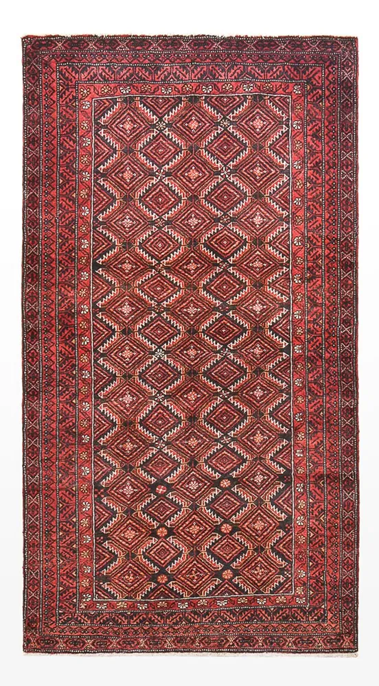 Läufer Belutsch - 180 x 93 cm - rot