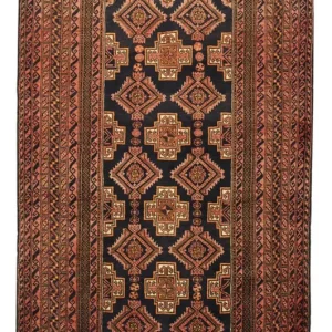 Läufer Belutsch - 186 x 101 cm - dunkelbraun