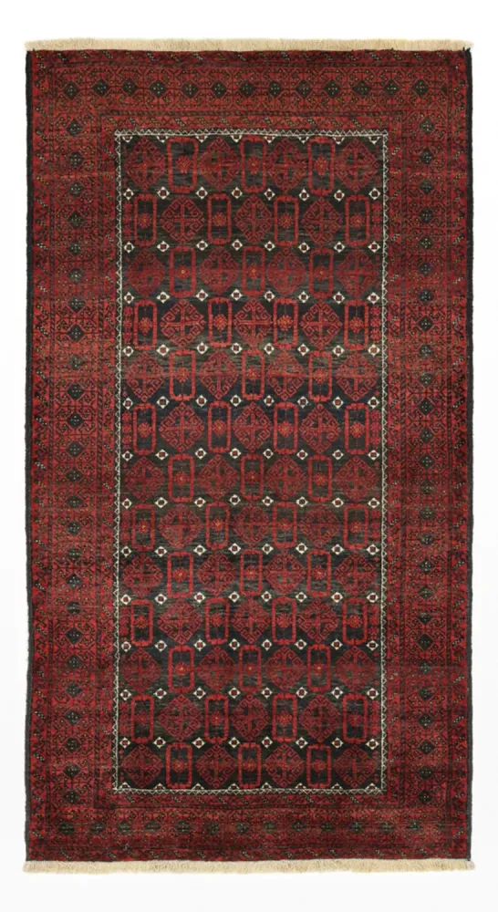 Läufer Belutsch - 196 x 107 cm - dunkelrot