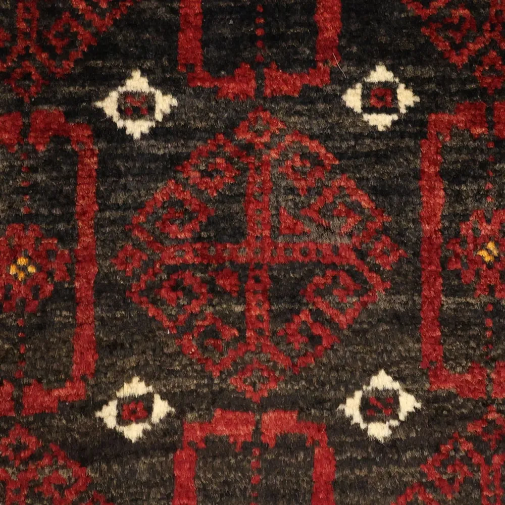 Läufer Belutsch - 196 x 107 cm - dunkelrot