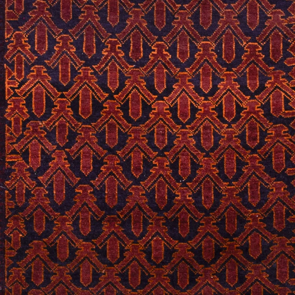 Läufer Belutsch - 200 x 114 cm - dunkelrot