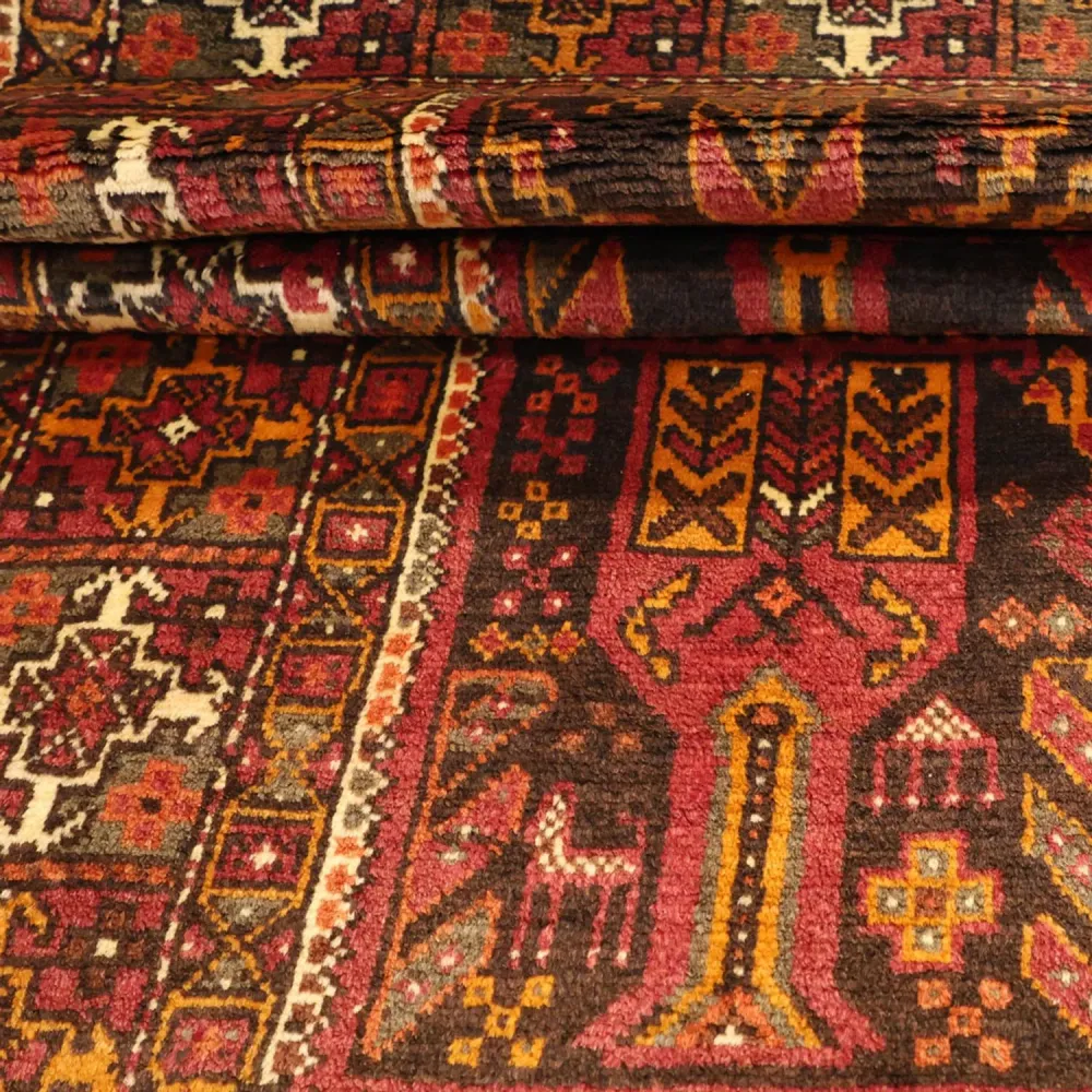 Läufer Belutsch - 211 x 102 cm - mehrfarbig
