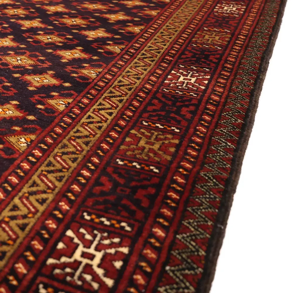 Läufer Belutsch - 220 x 108 cm - dunkelbraun