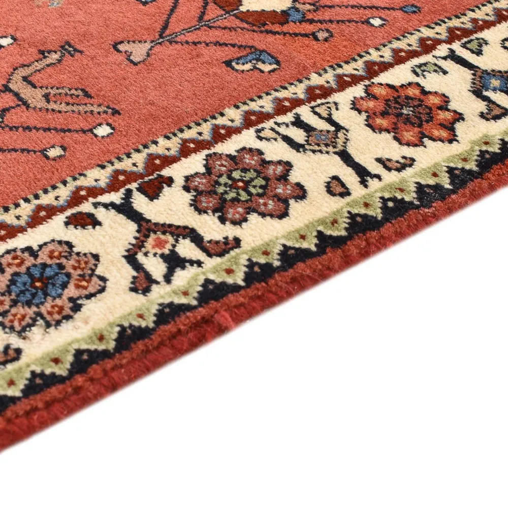 Läufer Gabbeh - Kaschkuli Perser - 162 x 65 cm - hellrot