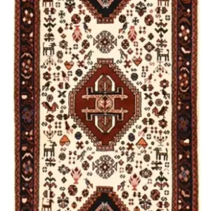 Läufer Gabbeh - Kaschkuli Perser - 205 x 65 cm - mehrfarbig