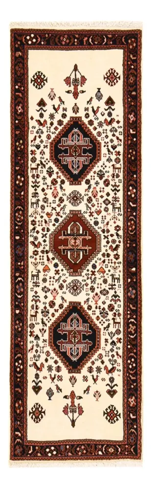 Läufer Gabbeh - Kaschkuli Perser - 205 x 65 cm - mehrfarbig