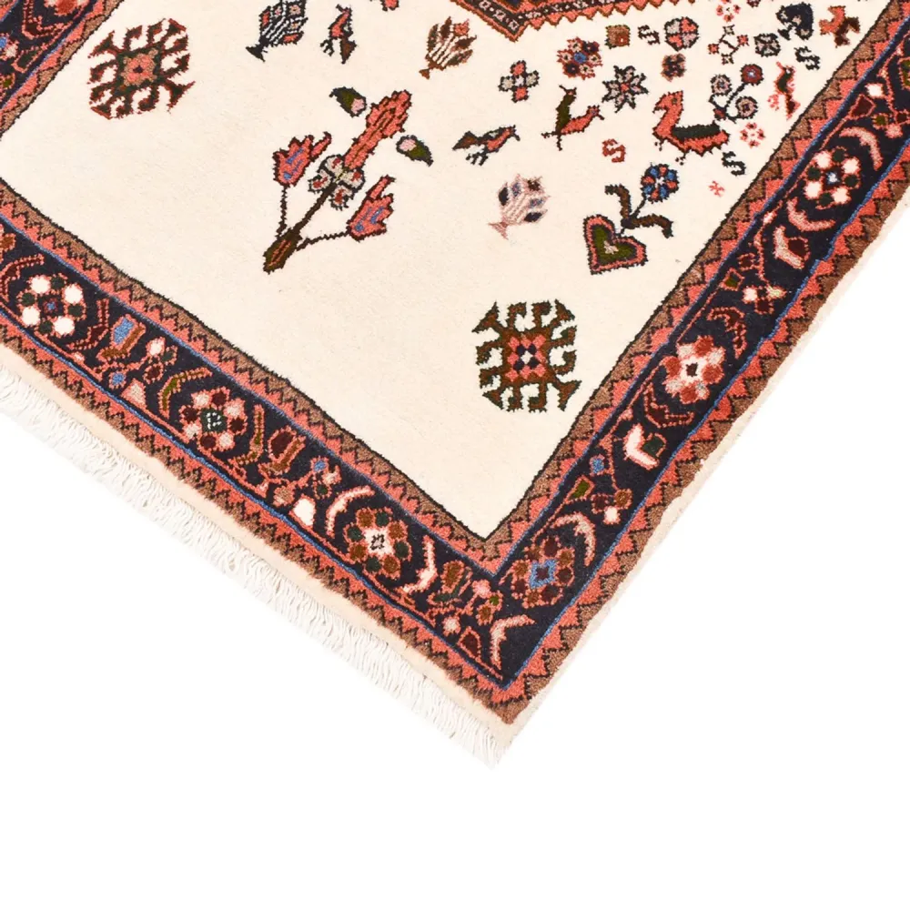 Läufer Gabbeh - Kaschkuli Perser - 205 x 65 cm - mehrfarbig
