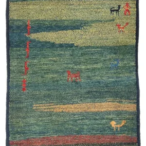 Läufer Gabbeh - Perser - 195 x 87 cm - mehrfarbig