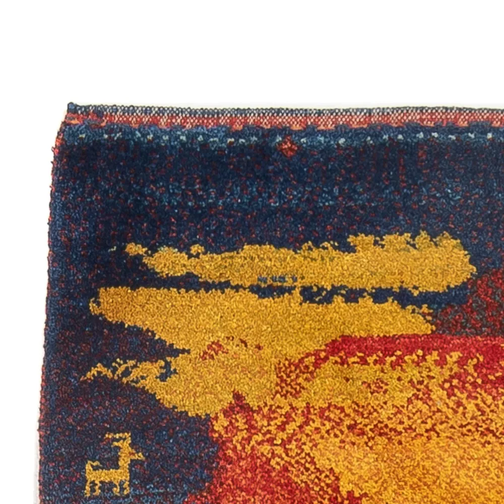 Läufer Gabbeh - Perser - 212 x 80 cm - mehrfarbig