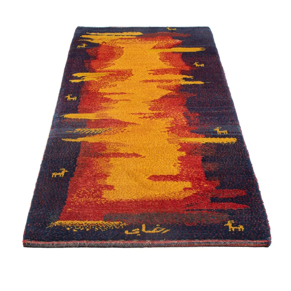 Läufer Gabbeh - Perser - 212 x 80 cm - mehrfarbig