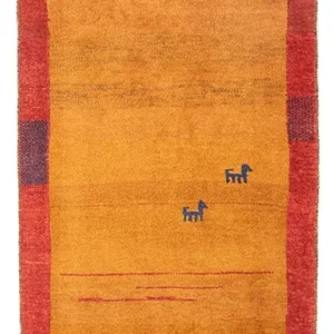 Läufer Gabbeh - Perser - 225 x 80 cm - mehrfarbig