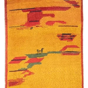Läufer Gabbeh - Perser - 235 x 85 cm - mehrfarbig