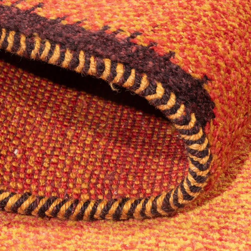 Läufer Gabbeh - Perser - 247 x 87 cm - terrakotta