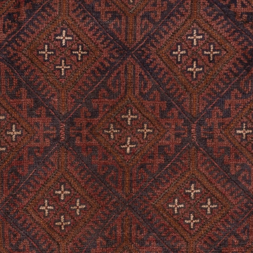 Läufer Kelim - Oriental - 188 x 156 cm - dunkelbeige